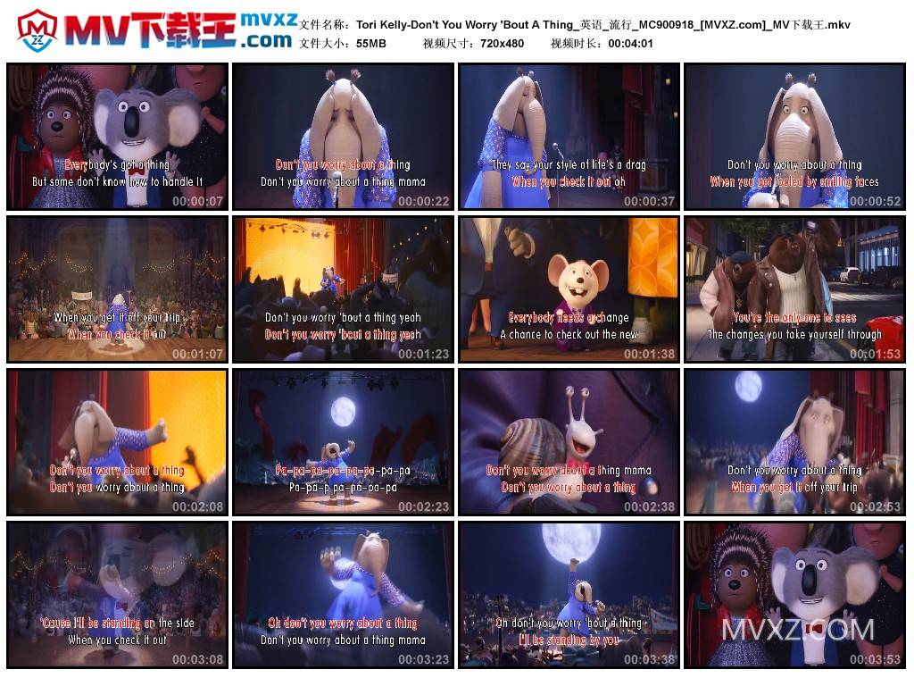 Tori Kelly-Don't You Worry 'Bout A Thing_英语_流行_MC900918